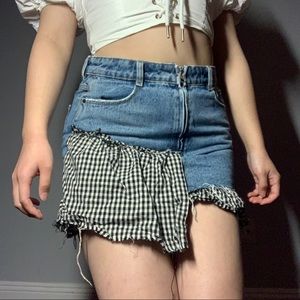 Zara TRFIX’D denim skirt